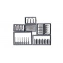 Assorted Tools -- 49 Pieces (unpainted), HO, Tichy Train Group 8290