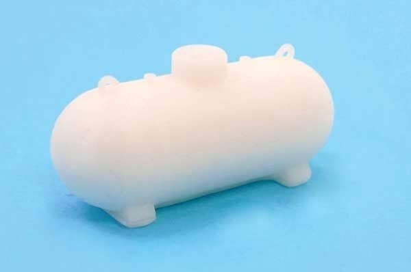 Unpainted 3D Printed Part -- 500-Gallon Propane Tank, HO, All Scale Miniatures 871862