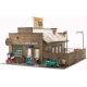 Deuce`s Bike Shop - Built-&-Ready Landmark Structures(R) -- Assembled - 5 x 6` 12.7 x 15.2 cm, HO, Woodland Scenics 5045