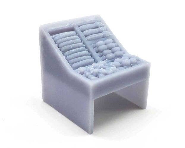 Vegetable Vendor Stand -- pkg(5), HO, All Scale Miniatures 870981