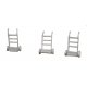 Hand Cart - Kit -- pkg(3), O, Bar Mills LLC 4005