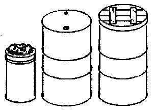 55-Gallon Drums, Fire Barrel Lids & Spike Cans, O, Grandt Line Products Inc 3013