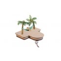 Hammock and Palm Trees Swing - Motorized Micro-Motion Kit -- With Motor - 8 x 8 x 8.5cm, Installa, HO, Noch Gmbh & Co 21772