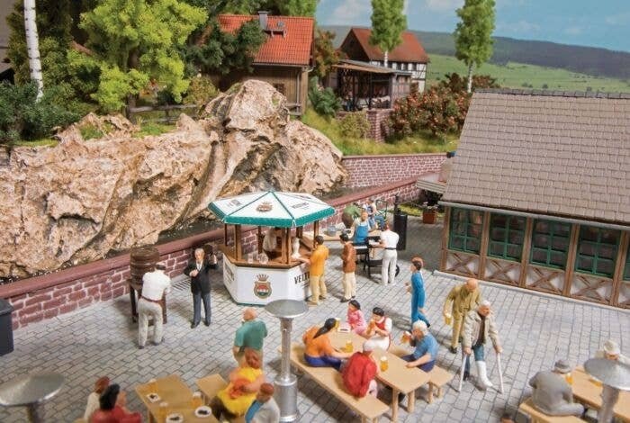 Beer Garden Accessories, HO, Busch Gmbh & Co Kg 1048