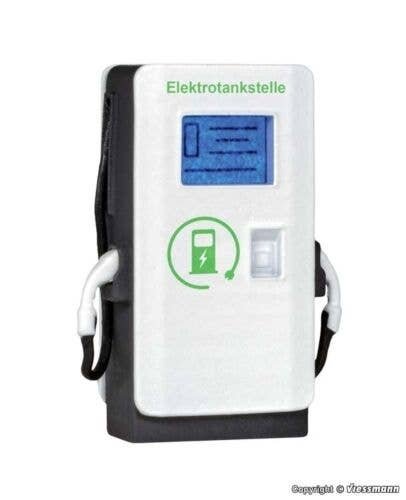 LED Lighted Electric Vehicle Charging Station, HO, Viessmann Modellspielwaren 1365