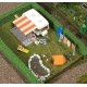 Miniature Scene -- Camping Trailer Scene, HO, Busch Gmbh & Co Kg 6023