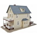 Two-Story House -- Kit - 3 x 7′ 7.7 x 17.7cm, HO, WalthersTrainline 901