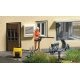 Complete Miniature Scene -- Scooter Wash with Pressure Washer, Bucket and Woman Figure, HO, Busch Gmbh & Co Kg 7833