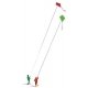 Flying Kites - Action Set -- 2 Figures, 2 Kites, HO, Busch Gmbh & Co Kg 7866