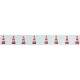 Fire Department Detail Set -- 100 Pieces Total (Includes 4 German Language Signs), HO, Vollmer Gmbh 45746