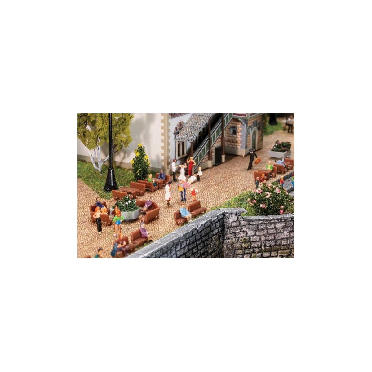 64 Benches and 30 Tables, N, Faller Gmbh 272439