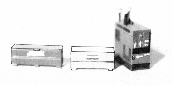 2 Miller Air-Pak Welders & 6 On-Site Job Tool Boxes -- Kit pkg(8), HO, Custom Finishing 7059