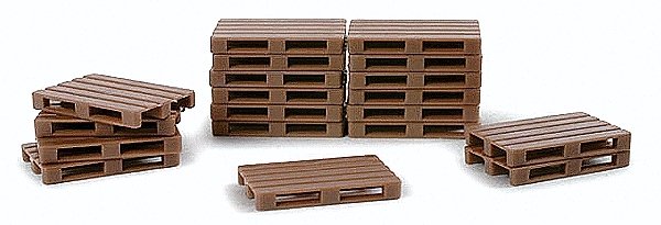 Pallets pkg(50), HO, Herpa Models 52900