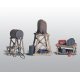 Scenic Details(R) -- 3 Fuel Stands - Kit (Unpainted Metal), HO, Woodland Scenics 212