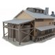 Factory -- Kit - 12 x 5-9/16 x 6-3/8′ 30.5 x 14.1 x 16.2cm, HO, WalthersTrainline 917