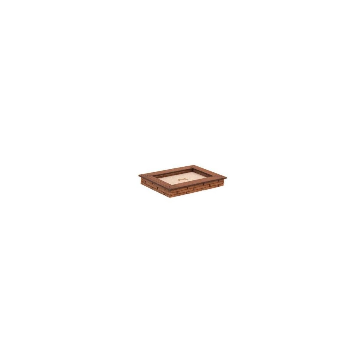 Outdoor Planters/Islands - Laser-Cut Kit -- 1-3/4 x 1-3/16 x 1/4′ 4.5 x 3 x .6cm pkg(2), HO, Noch Gmbh & Co 14105