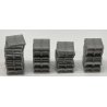Tall Pallet Stacks -- Undecorated pkg(4), HO, Phoenix Precision Models 31525