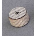 Cable Reel pkg(6) - Kit (Laser-Cut Wood) -- Covered - 1/4 x 7/16′ Diameter, Z, GCLaser 51192