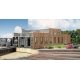 3-Stall Modern Roundhouse Addition -- Kit - 16 x 20-1/8 x 5-1/2′ 40.6 x 51.1 x 14cm, HO, Walthers Cornerstone 2901