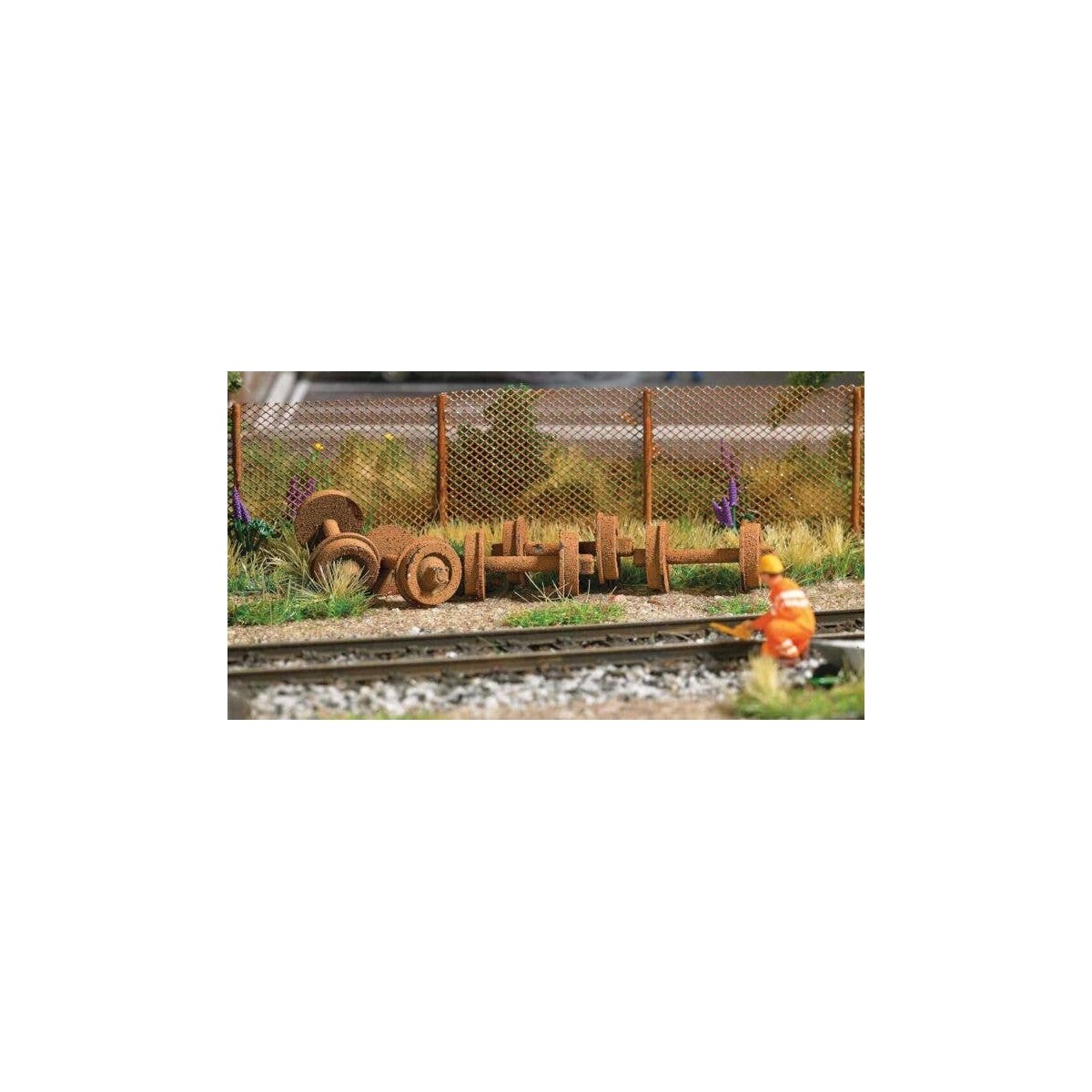 Decorative Wheelsets -- pkg(10), HO, Busch Gmbh & Co Kg 7762