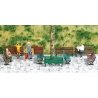 Park Benches pkg(12), HO, Busch Gmbh & Co Kg 1149