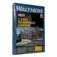 3-Stall Modern Roundhouse Addition -- Kit - 16 x 20-1/8 x 5-1/2′ 40.6 x 51.1 x 14cm, HO, Walthers Cornerstone 2901