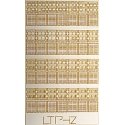 Pallets pkg(28) -- Wood, Two-Layer, Z, The N Scale Architect 30037