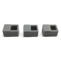 Open Dumpsters - 3-D Printed Kit -- pkg(3), HO, Phoenix Precision Models 31516