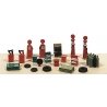 Deluxe Gas Station Detail Set -- 20 Pieces, N, Railway Express Miniatures 2181