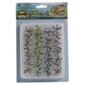 Flower Plants -- 1/4′ .6cm Height pkg(30), O, JTT Miniature Tree 95549