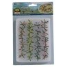Flower Plants -- 1/4′ .6cm Height pkg(30), O, JTT Miniature Tree 95549
