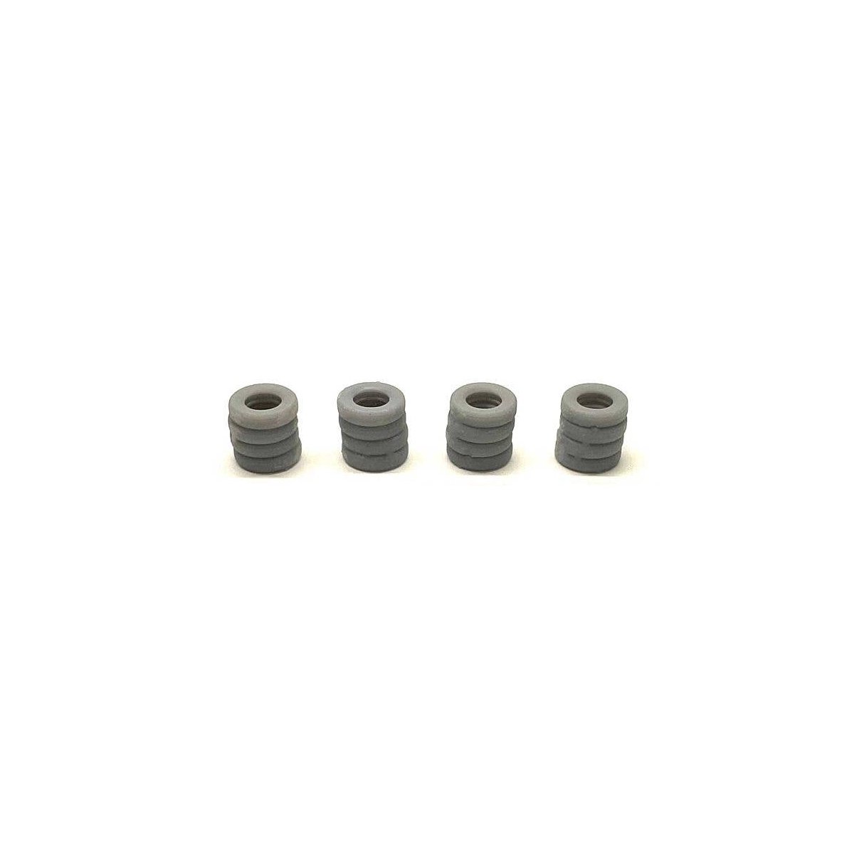 Stack of 4 Tires - 3-D Printed Kit -- pkg(4), N, Phoenix Precision Models 30540