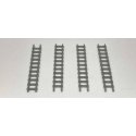12′ Tall Ladders -- Undecorated pkg(4), HO, Phoenix Precision Models 31510