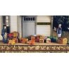 Vintage Luggage Set - Mini-Tales(TM) -- Kit, HO, Monroe Models 2306