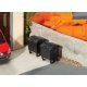 Trash/Garbage Bins -- Black pkg(2), HO, Faller Gmbh 180933