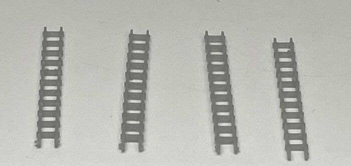 12′ Tall Ladders -- Undecorated pkg(4), N, Phoenix Precision Models 30510