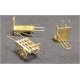 Luggage Carts - Etched Brass Kit -- 3 Different Baggage Carts Unpainted, N, The N Scale Architect 96618