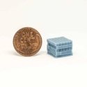 Cinder Block Stacks -- pkg(5), HO, All Scale Miniatures 870919
