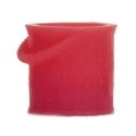 Red Fire Bucket - 3D Printed -- pkg(10), HO, Atlas Model Railroad Co. 4002040