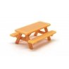 Picnic Tables -- Unpainted 3D Printed Parts pkg(5), N, All Scale Miniatures 1600988