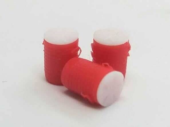 Water Cooler pkg(5) -- 5-Gallon 18.9-Liter, HO, All Scale Miniatures 870897