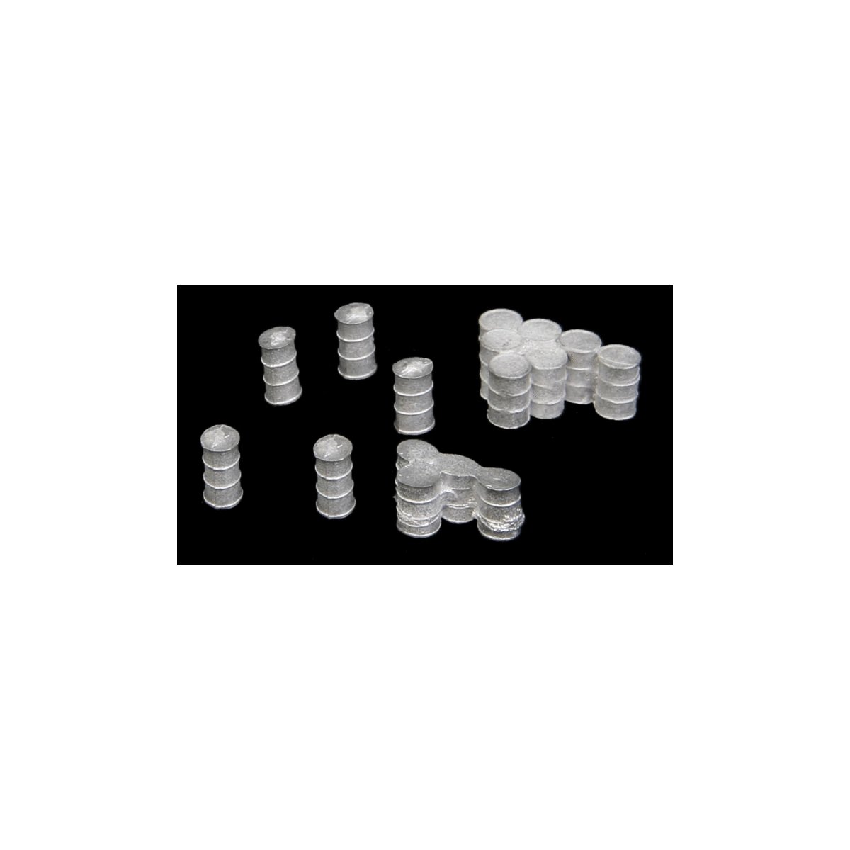 Oil Drums pkg(7), N, Micro Engineering 80146