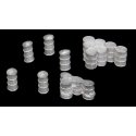 Oil Drums pkg(7), N, Micro Engineering 80146