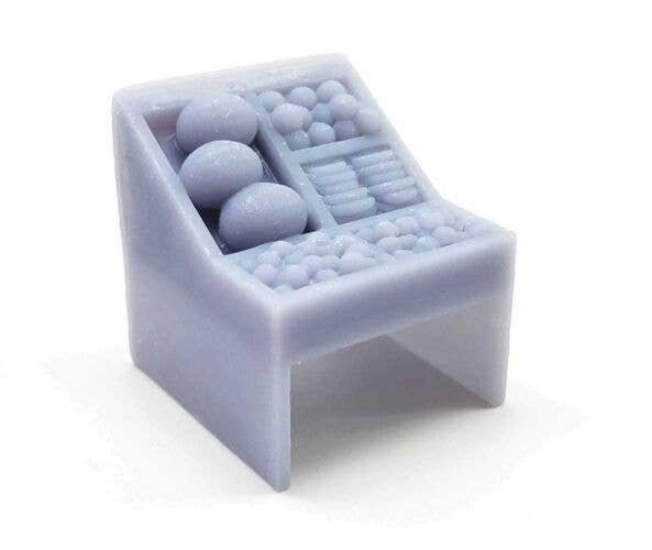 Fruit Vendor Stand -- pkg(5), N, All Scale Miniatures 1600980