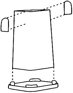 11+ Ton Corrugated Ingot Mold w/Stool -- Kit pkg(6), HO, State Tool & Die 787