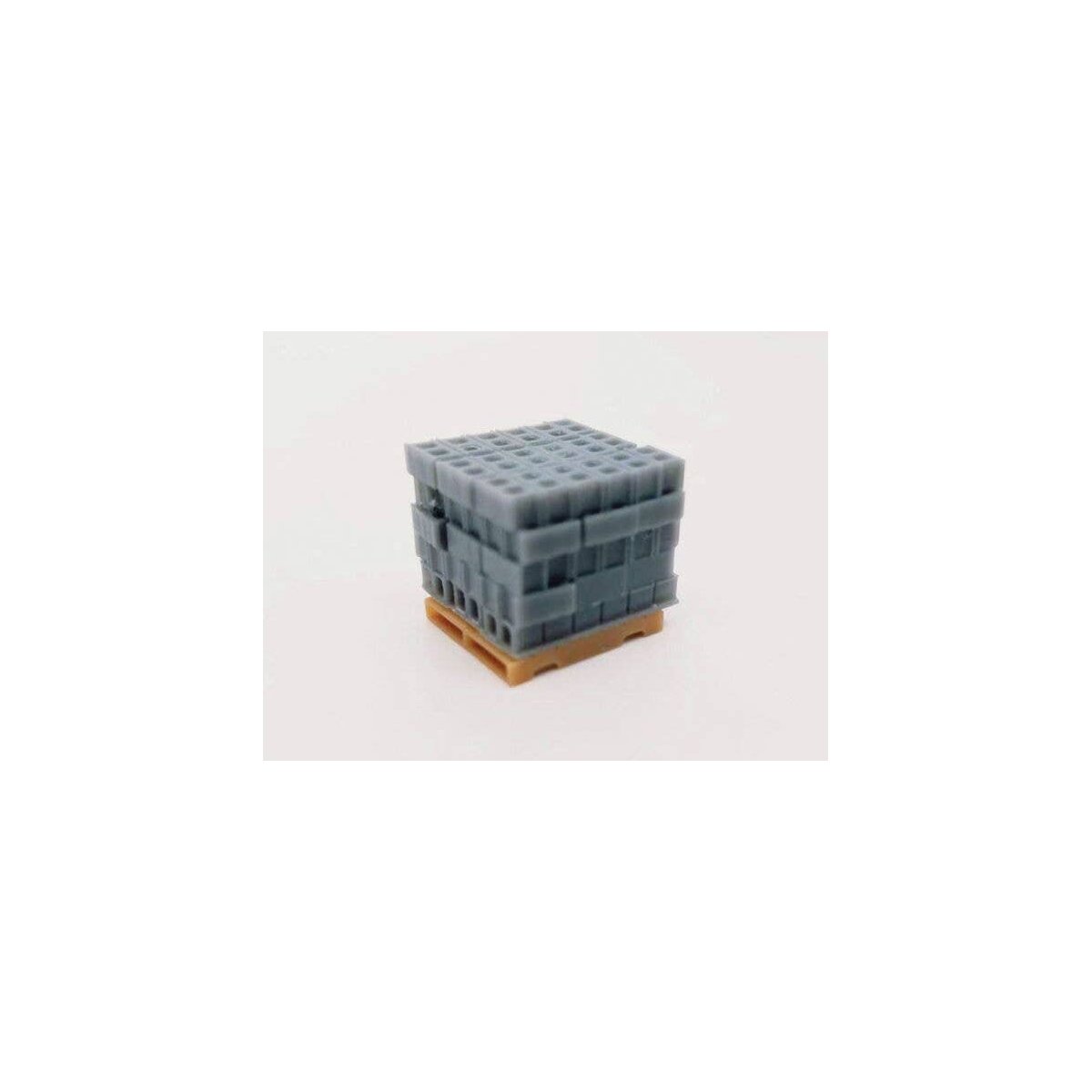 Cinder Block Stack -- pkg(5), N, All Scale Miniatures 1600919