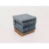 Cinder Block Stack -- pkg(5), N, All Scale Miniatures 1600919