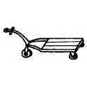 Heavy Duty Cart, N, Stewart Products 1810