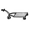 Heavy Duty Cart, N, Stewart Products 1810