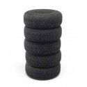 Tire Stacks -- Unpainted 3D Printed Parts pkg(5), N, All Scale Miniatures 1600972